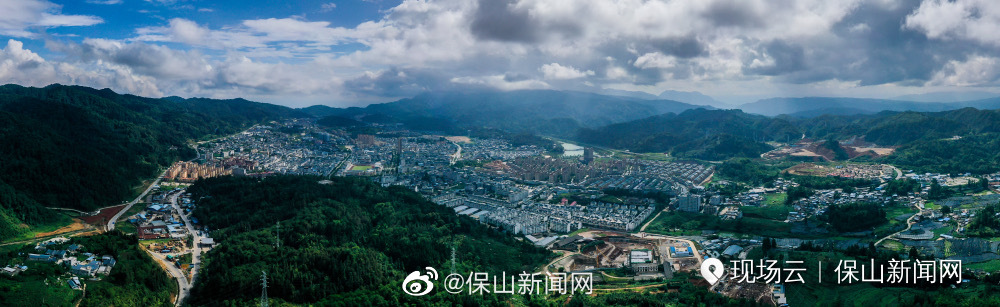 这十年是龙陵经济发展突飞猛进的十年