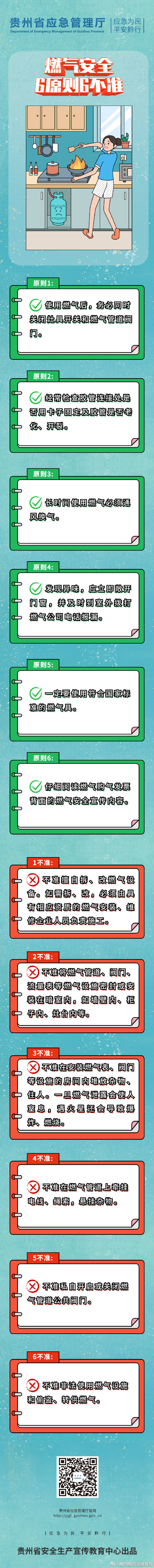 燃气安全6原则6不准