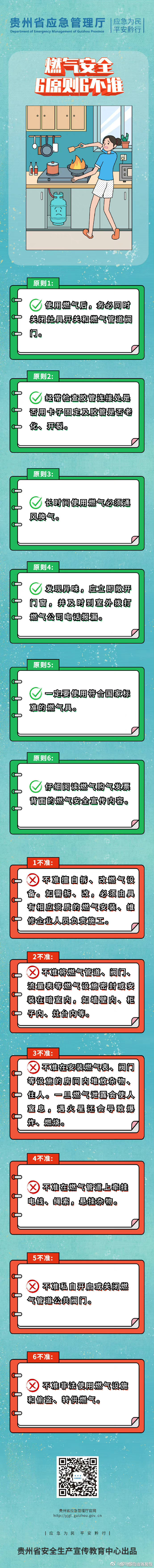 燃气安全6原则6不准