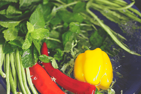 深色蔬菜不能靠皮判断