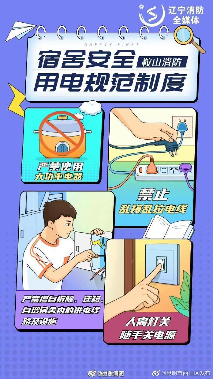 学生宿舍用电安全规范