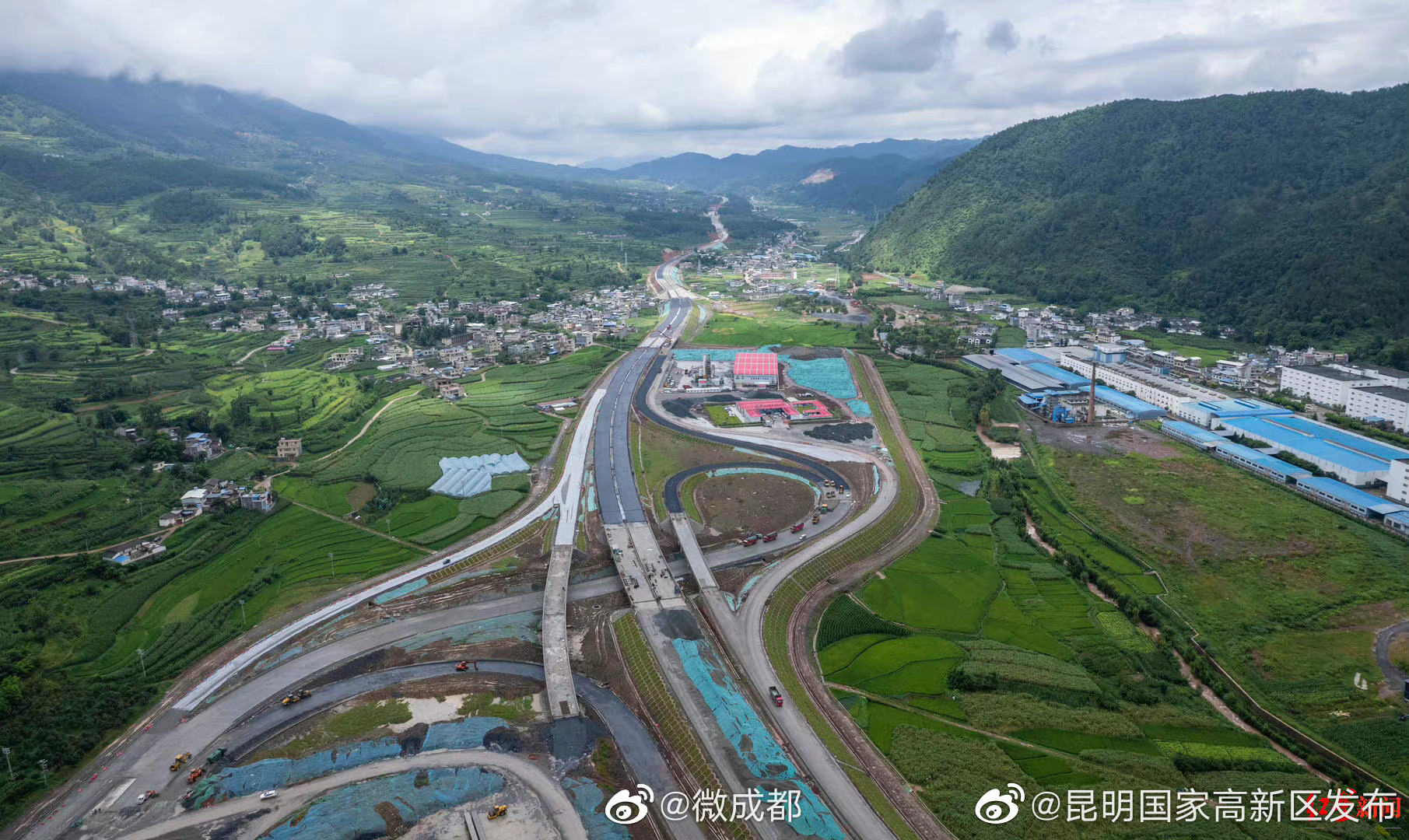 最新进展！德会高速公路全线通车段双幅贯通 