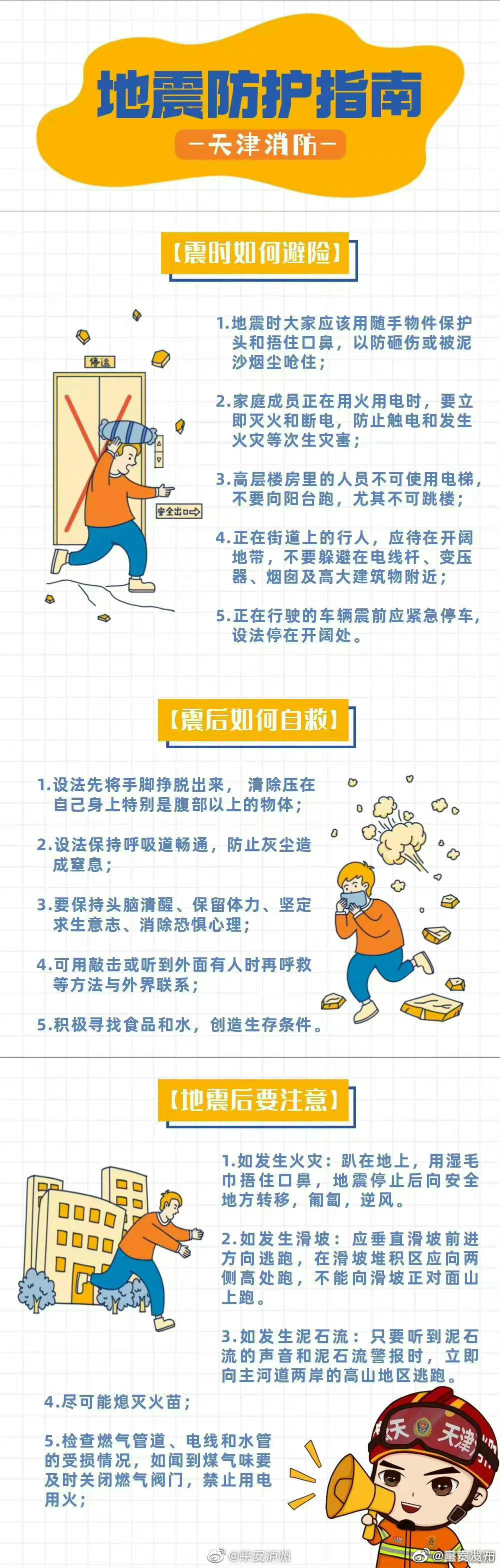 关于地震避险你必须知道的事