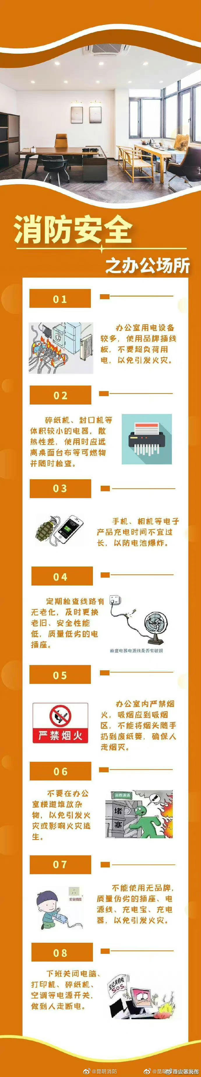 办公场所的消防安全