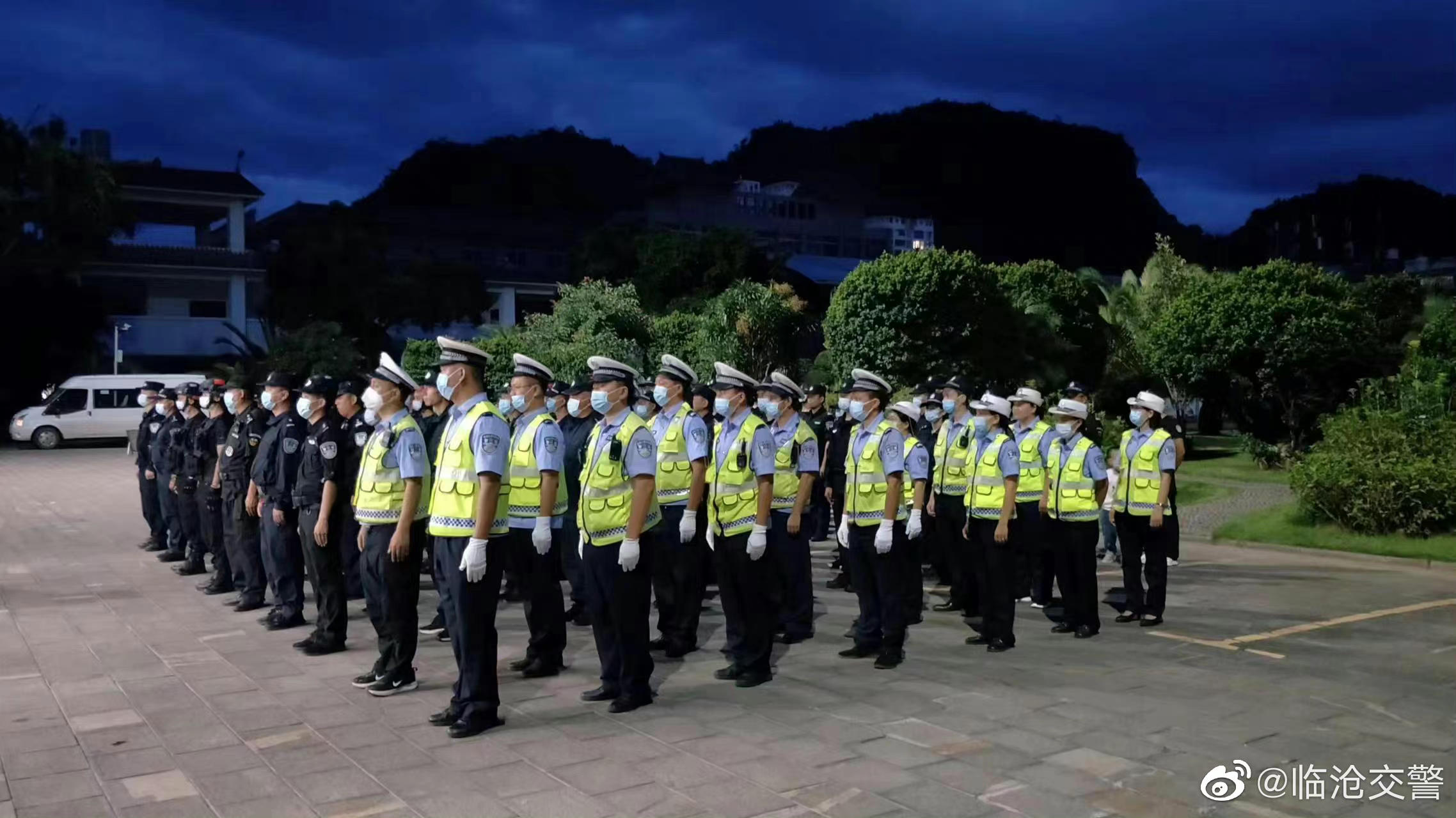 临沧交警微博