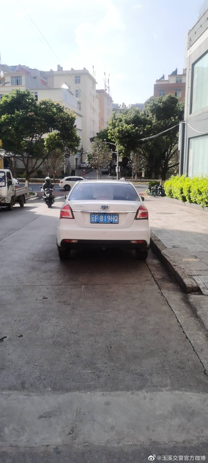 玉溪交警官方微博