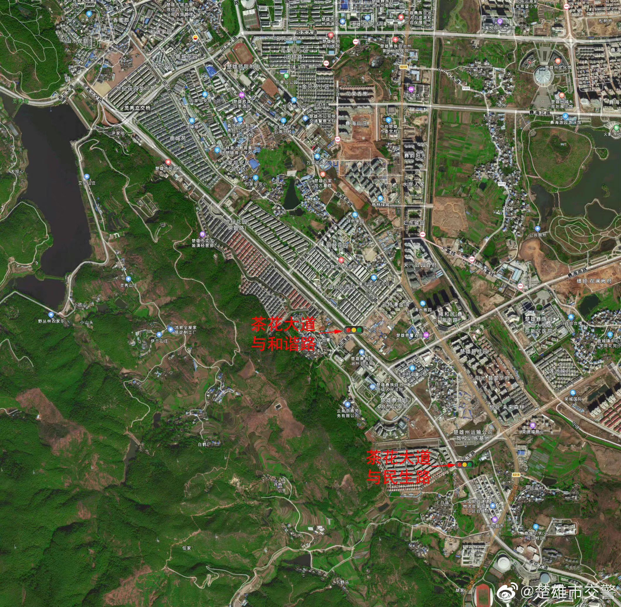 楚雄市交警微博