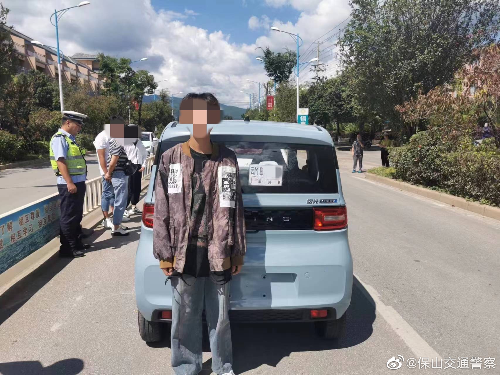保山交通警察微博