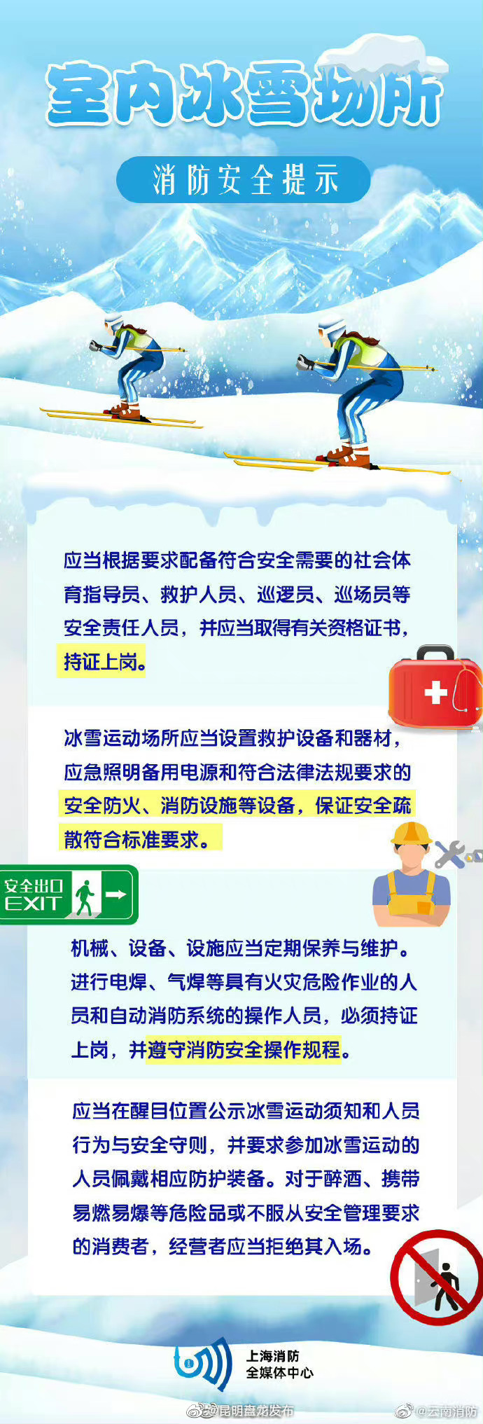 室内冰雪场所消防安全