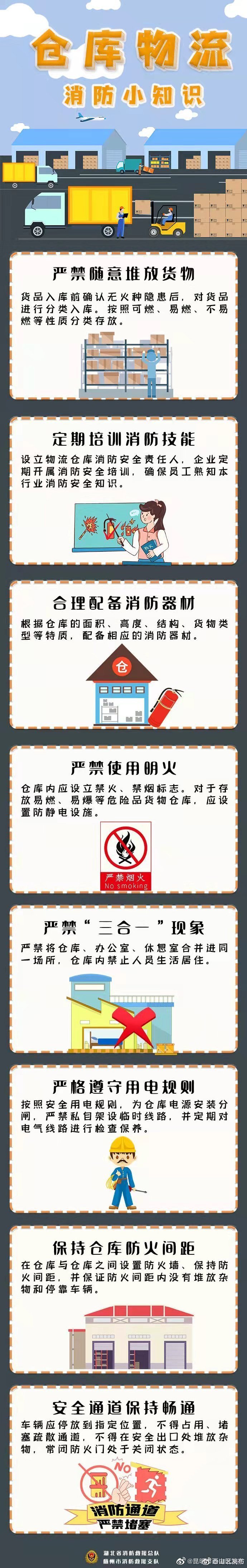 仓库物流消防小知识