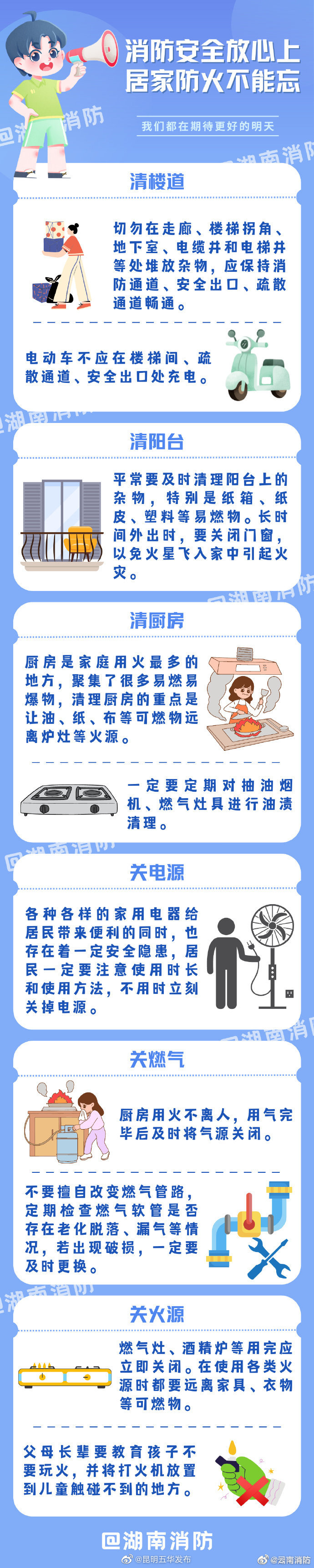 消防安全放心上 居家防火不能忘