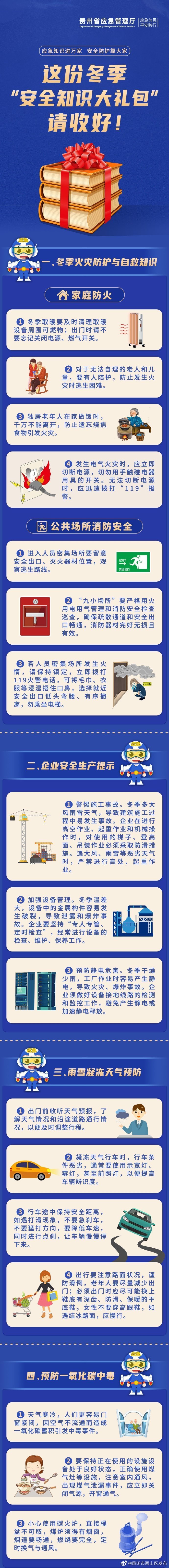 冬季必备消防安全知识