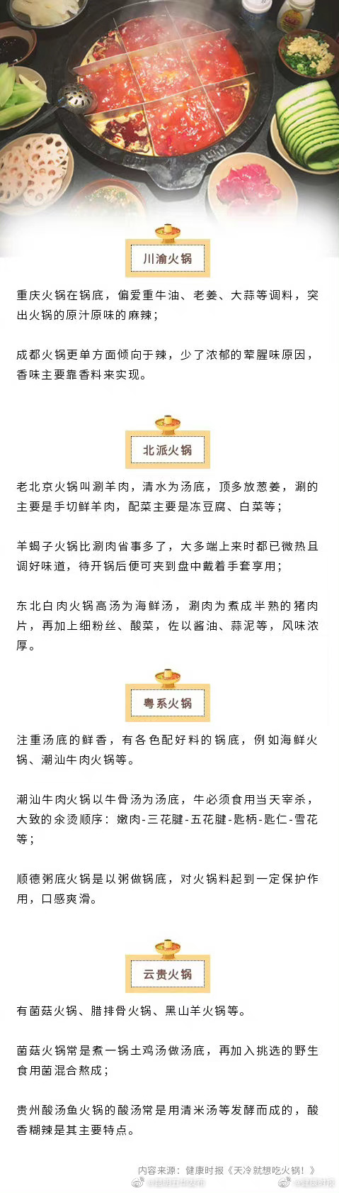 天冷就想吃火锅