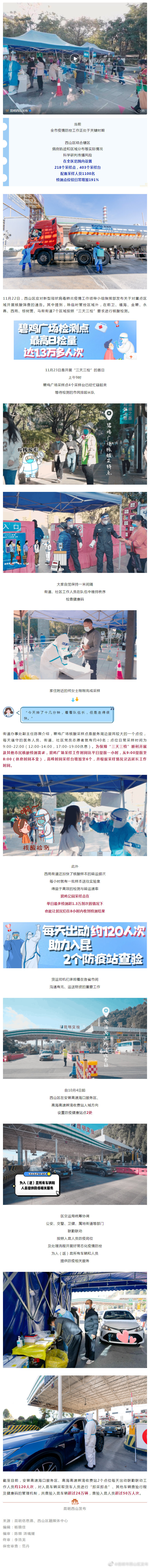 昆明市西山区发布