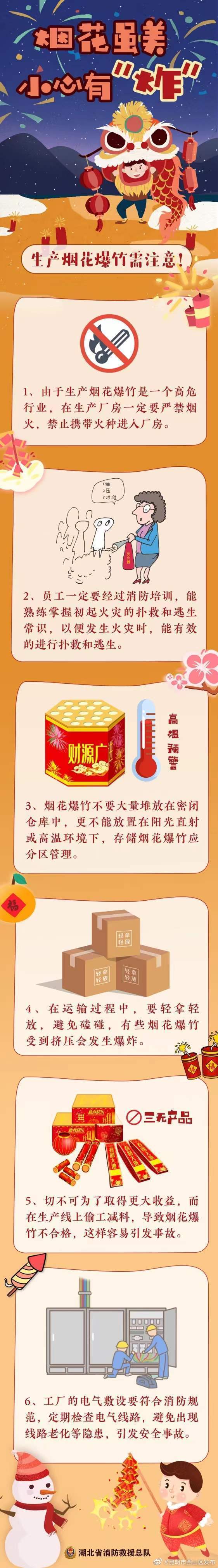 烟花爆竹安全注意事项