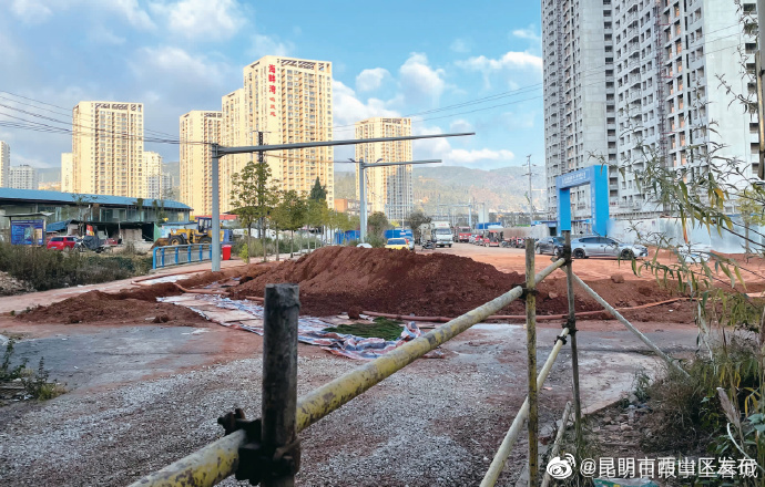 西起春雨路、东至碧鸡路……昆明小渔路预计明年上半年开通