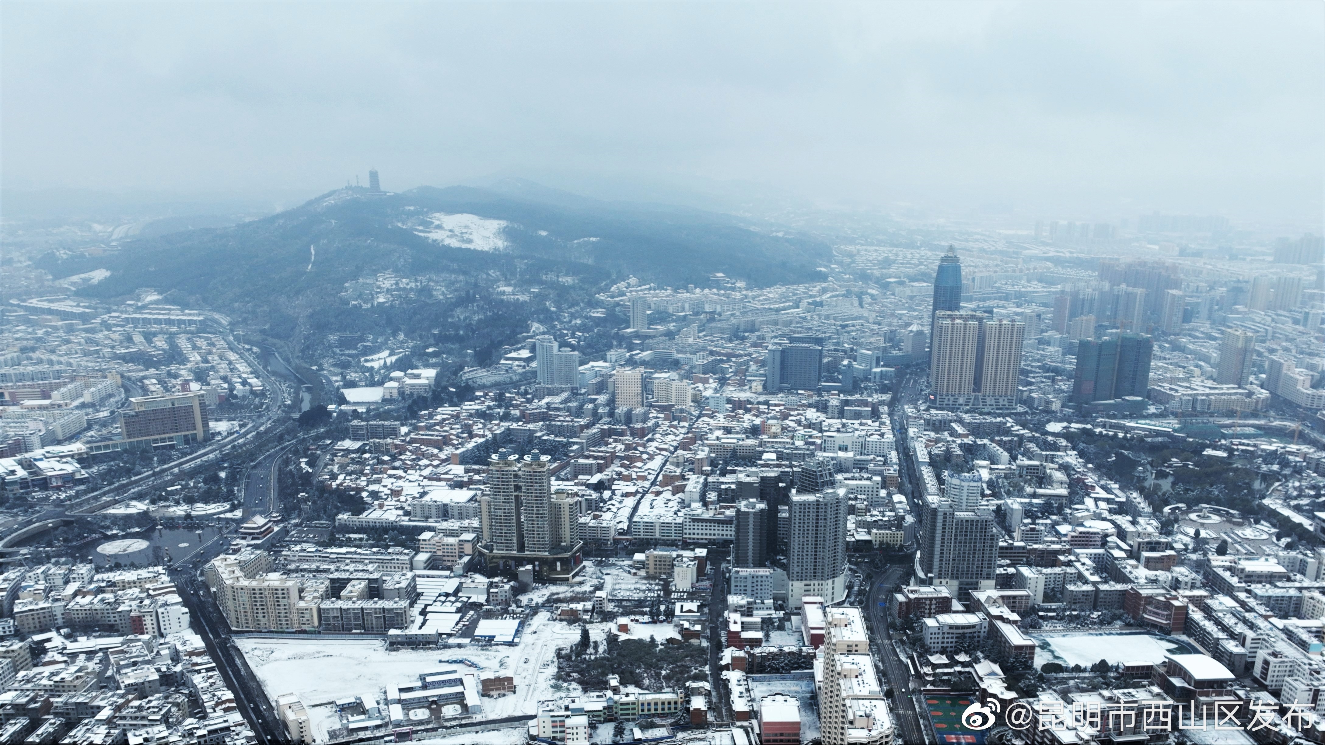 昆明市西山区发布