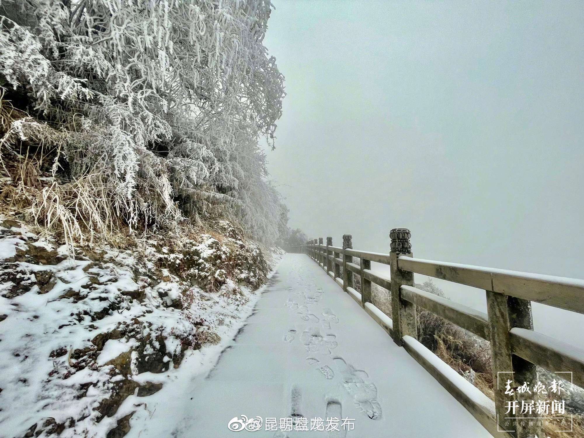 雪雪雪+冷冷冷!云南省多地最高气温不足10℃,昆明……