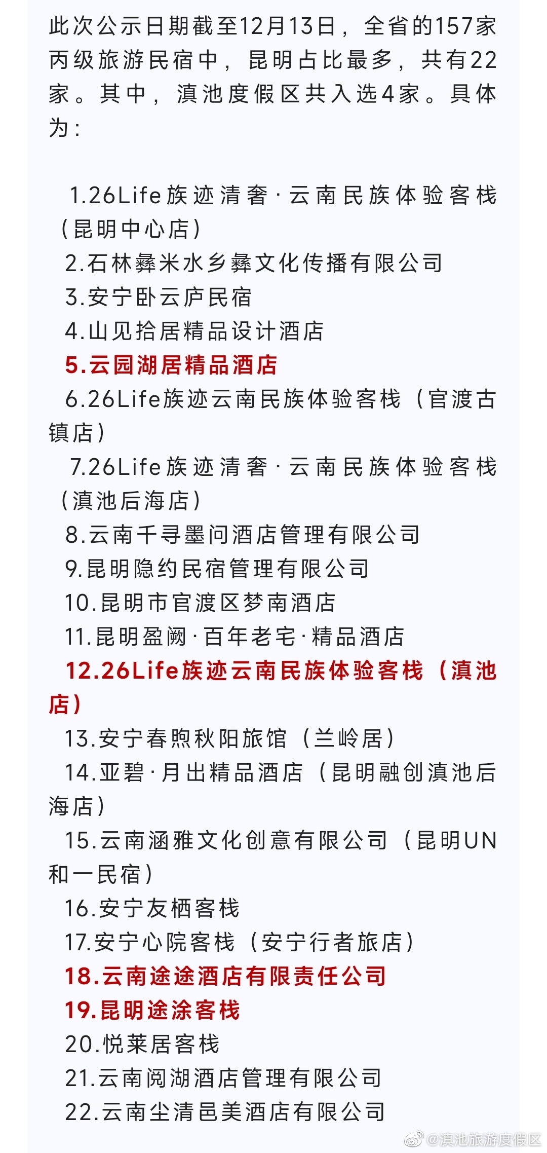 滇池旅游度假区