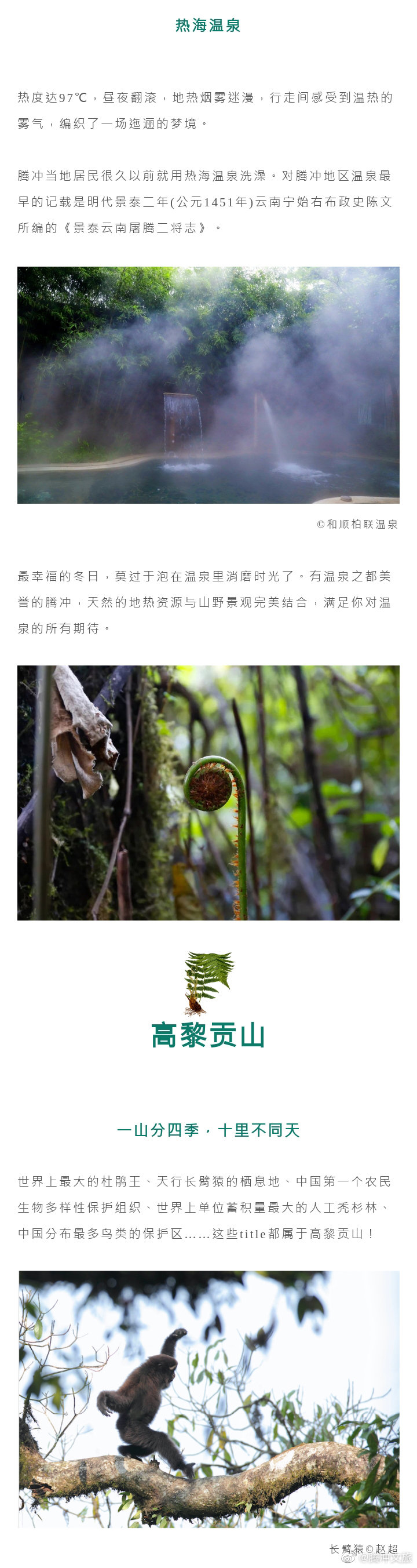 腾冲文旅微博