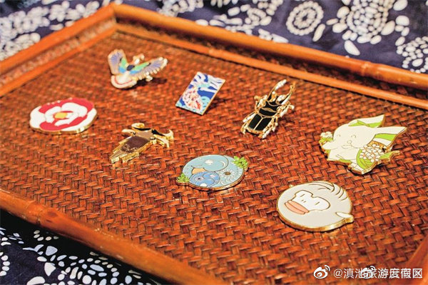 云南省设计师创作主题纪念徽章 体现云南生物多样性之美