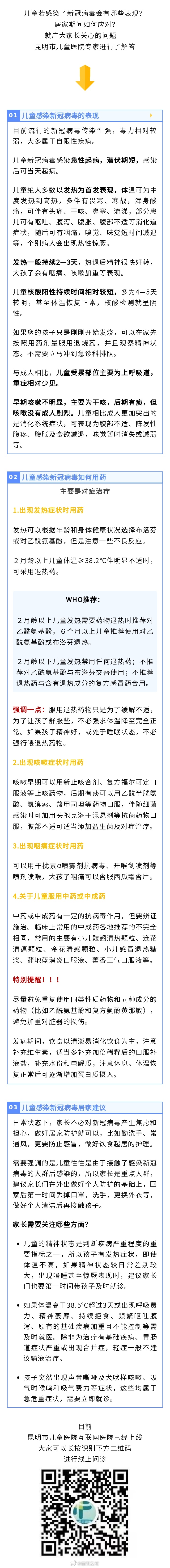 儿童感染新冠病毒后如何就诊、居家照顾？