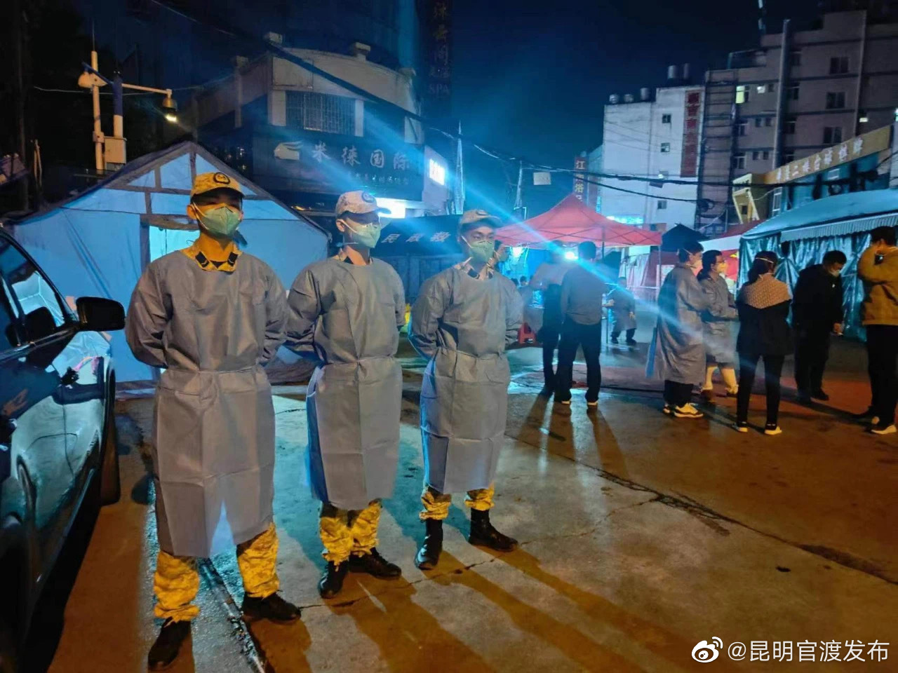 “昆明官渡发布”微博