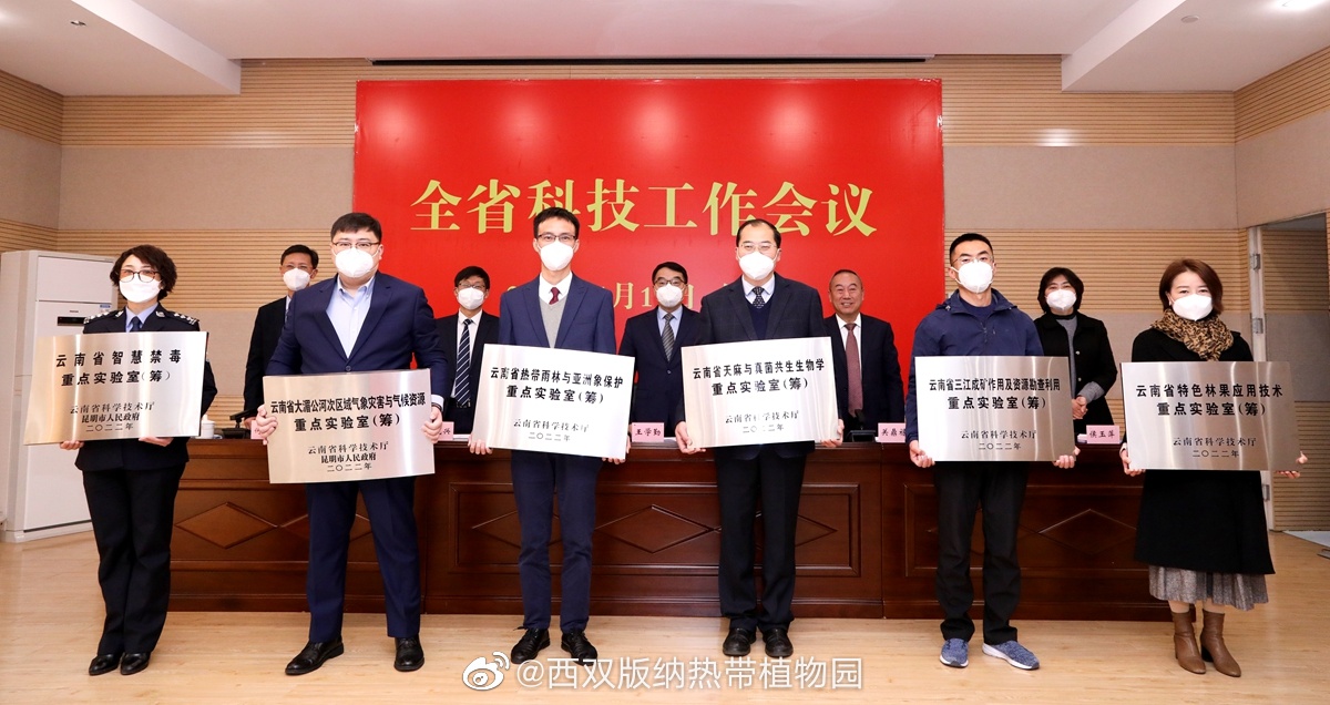 “云南省热带雨林与亚洲象保护重点实验室（筹）”正式授牌