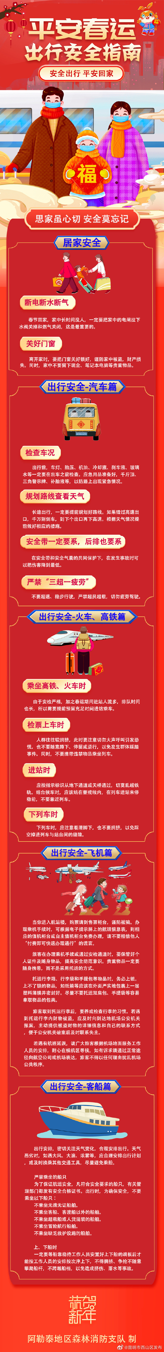 春运回家，这些安全知识要牢记！