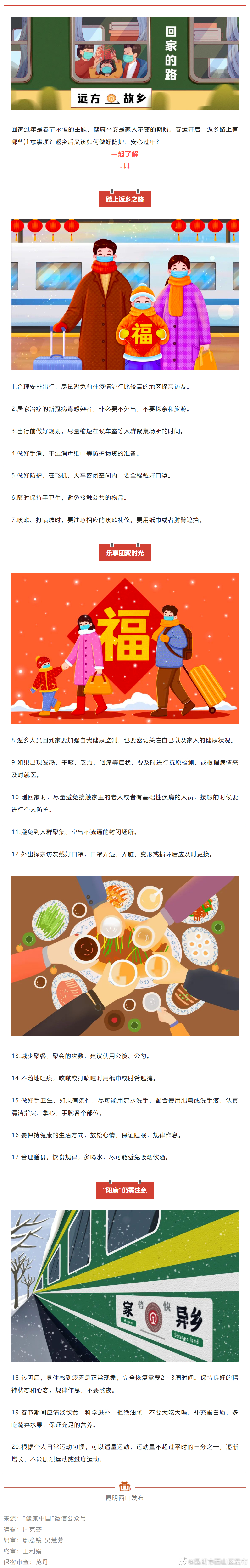 踏上春节返乡路之前，这份“健康攻略”请收好！