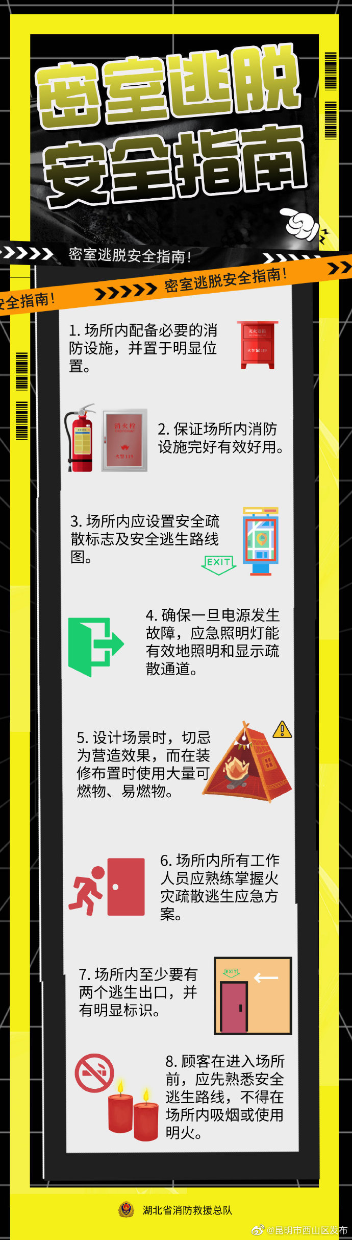 “密室逃脱”安全指南请查收！