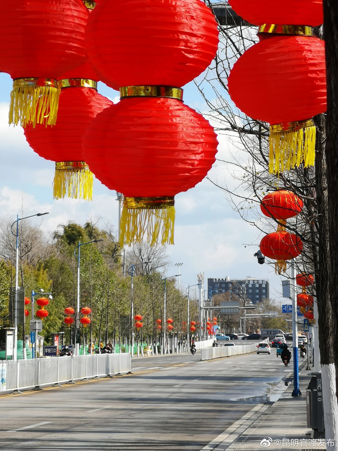 “昆明官渡发布”微博