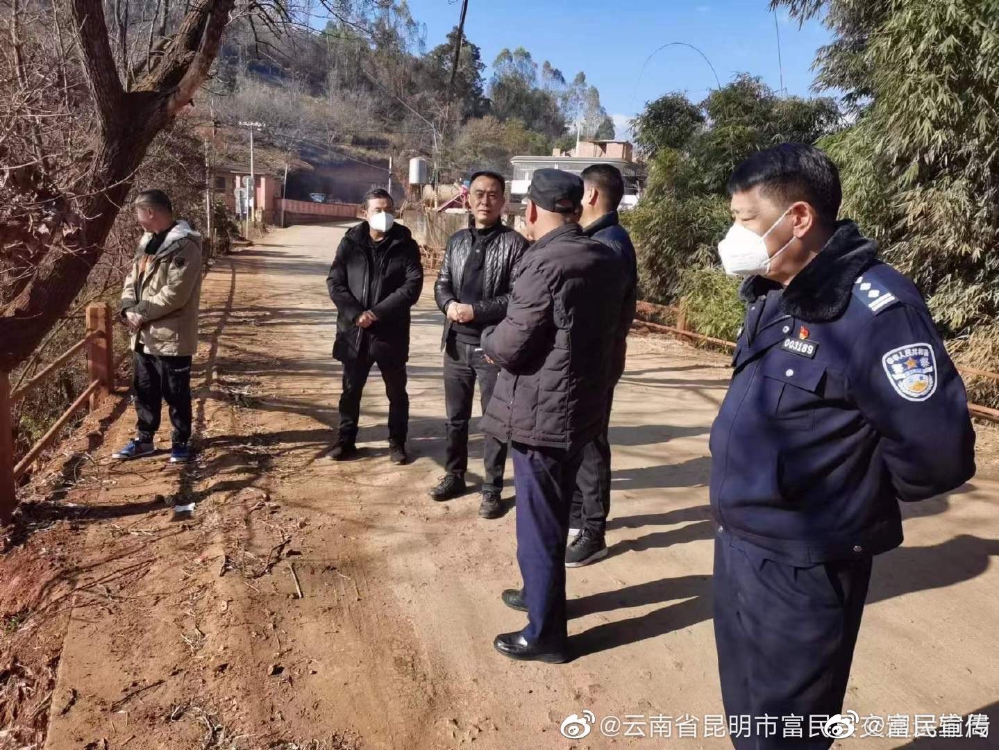 富民县交通运输局全面开展春节及省两会前农村公路安全大检查