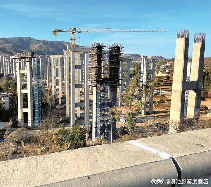 最新消息！福宜高速两座特大桥将铺桥板