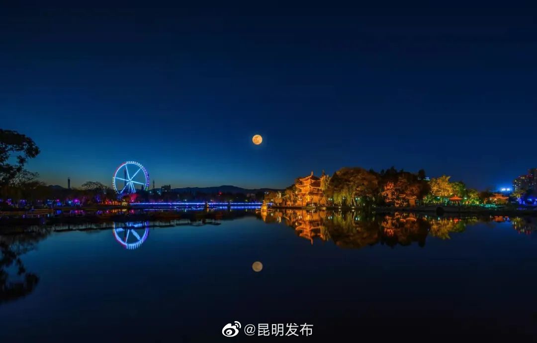 元宵节去游夜大观