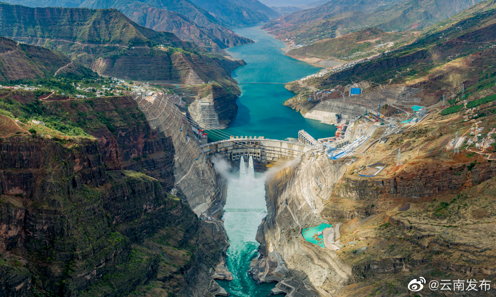 白鹤滩电站累计发电超过600亿千瓦时