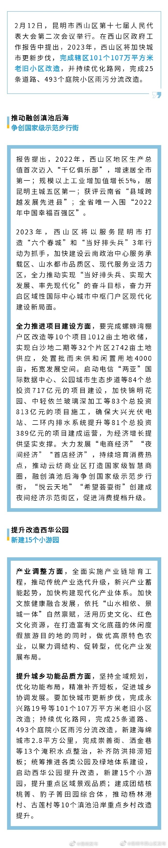 定了！昆明又有101个老旧小区要改造