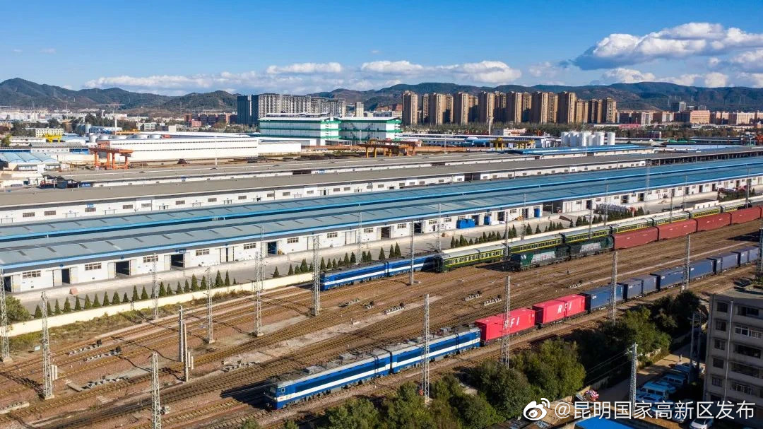 中老铁路黄金线路效应持续扩大 货运覆盖南亚东南亚8个国家