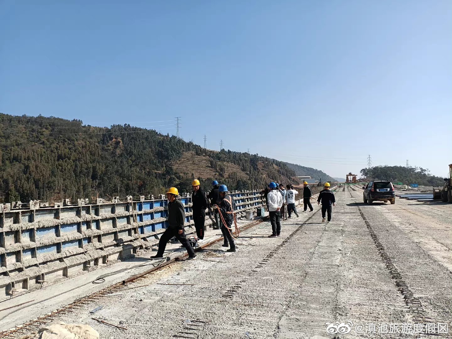 弥玉高速通海段已完成路基工程92%以上