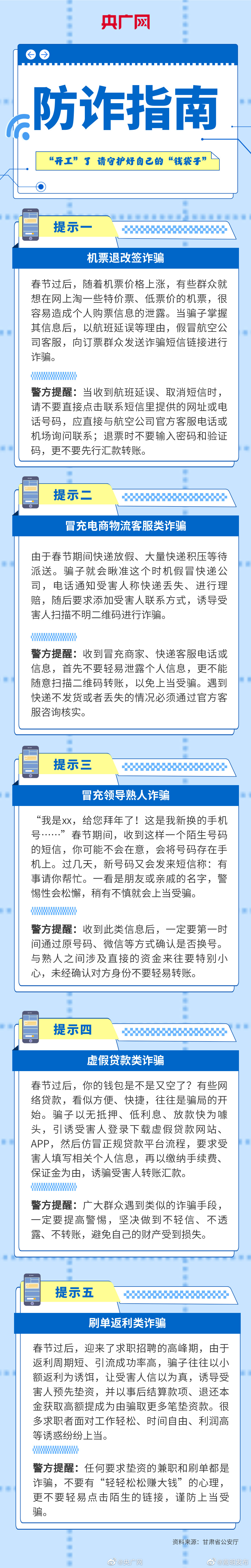 这五类反诈技巧请收藏 守护好自己的“钱袋子”