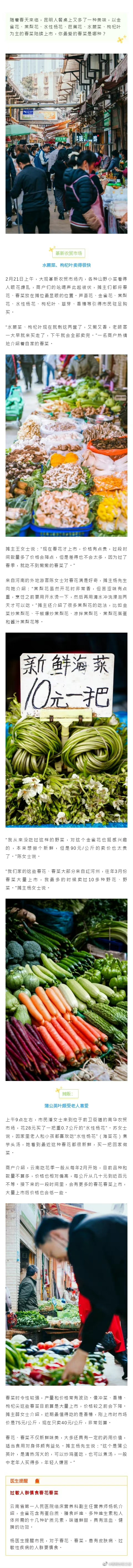 @昆明人 吃花季来了 你最爱哪种