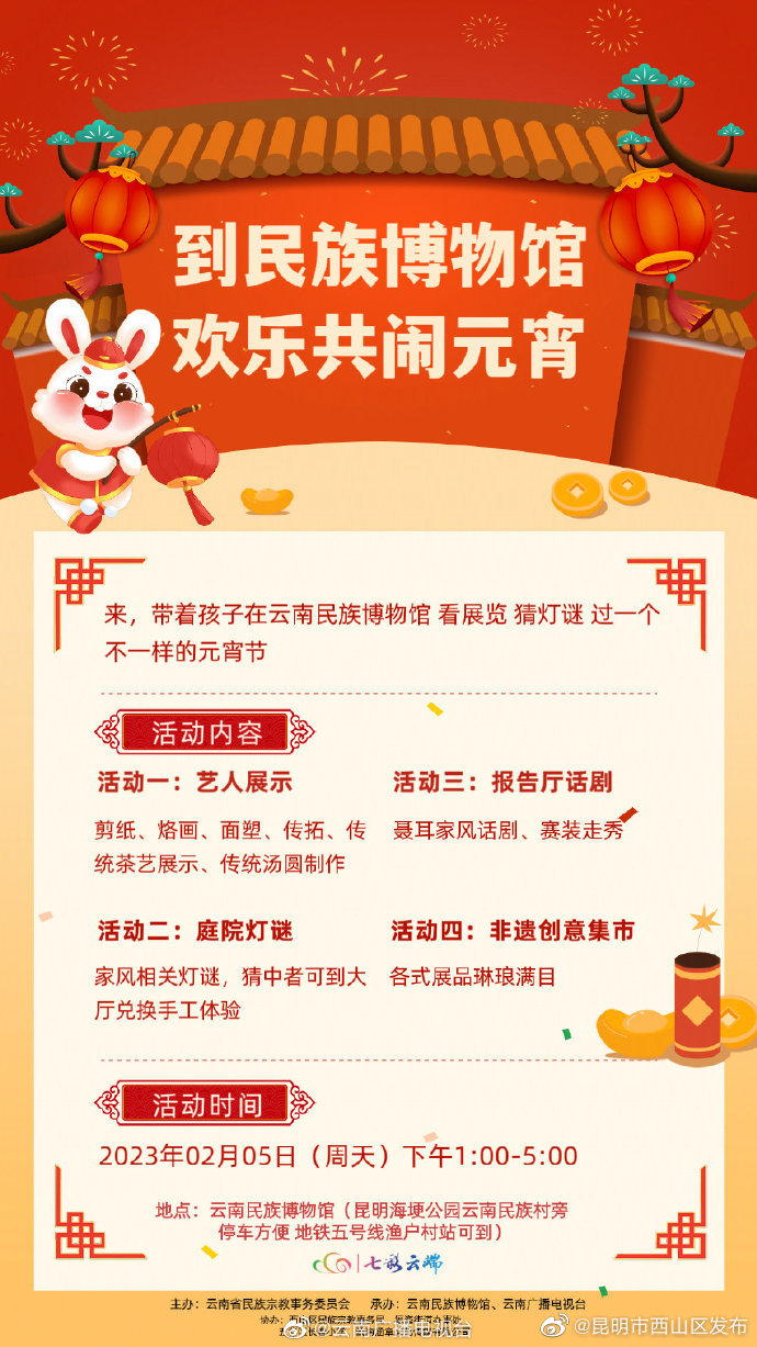 走！去云南民族博物馆“过元宵”