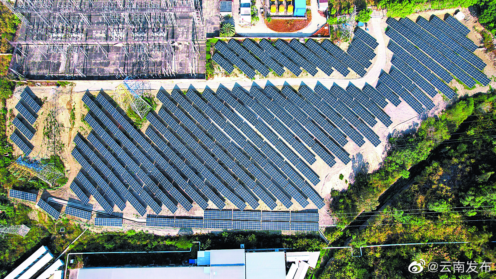 西南地区首座光伏完全直供换电站在开远建成