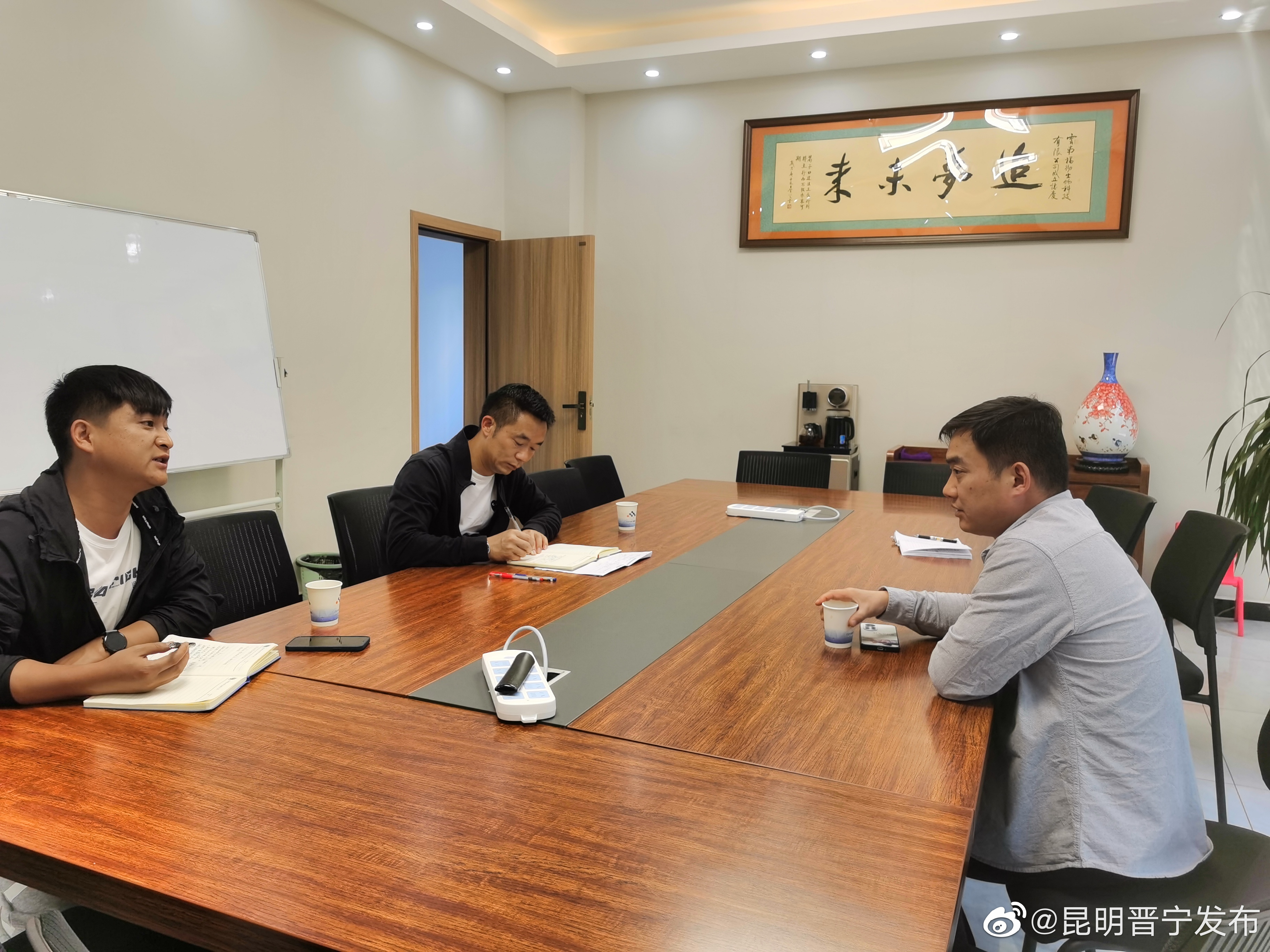 晋宁区林草局当好服务企业的“店小二”