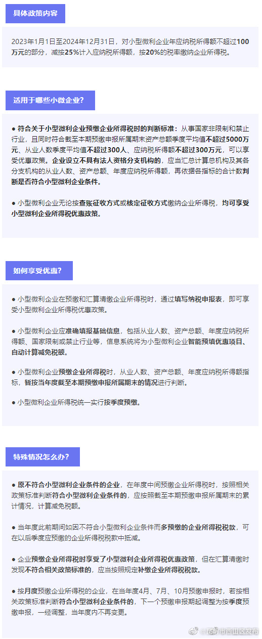 哪些小微企业可以享受企业所得税优惠？如何享受？