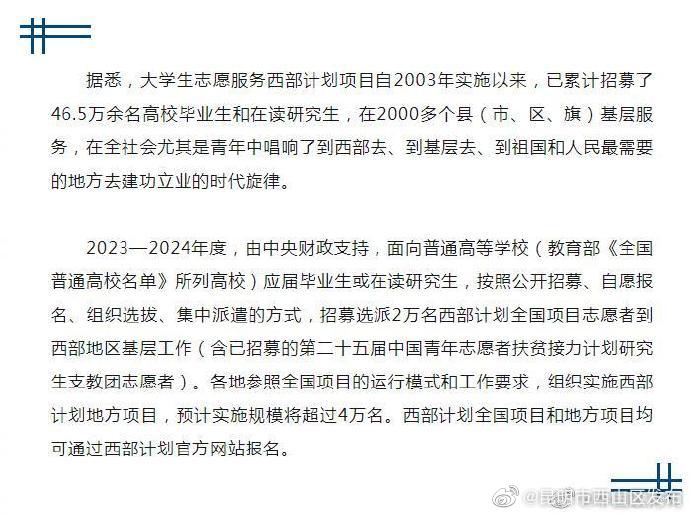 昆明市西山区发布