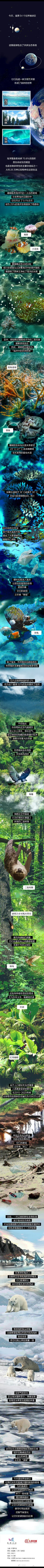 大长图看美丽的地球家园