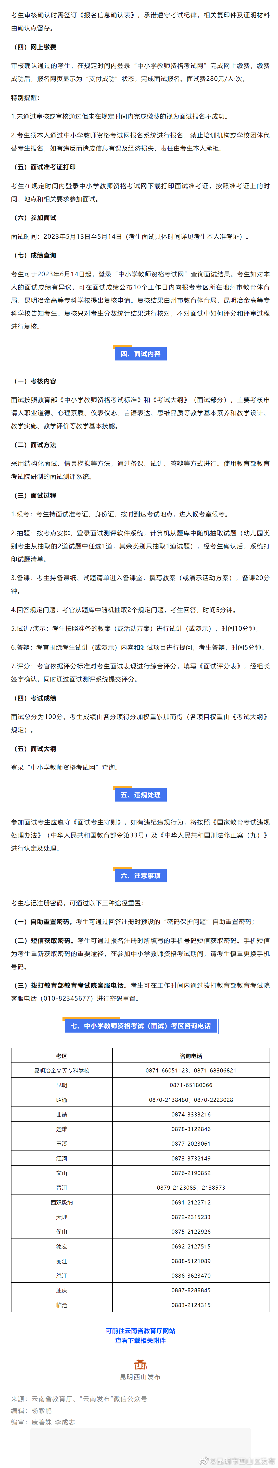 昆明市西山区发布