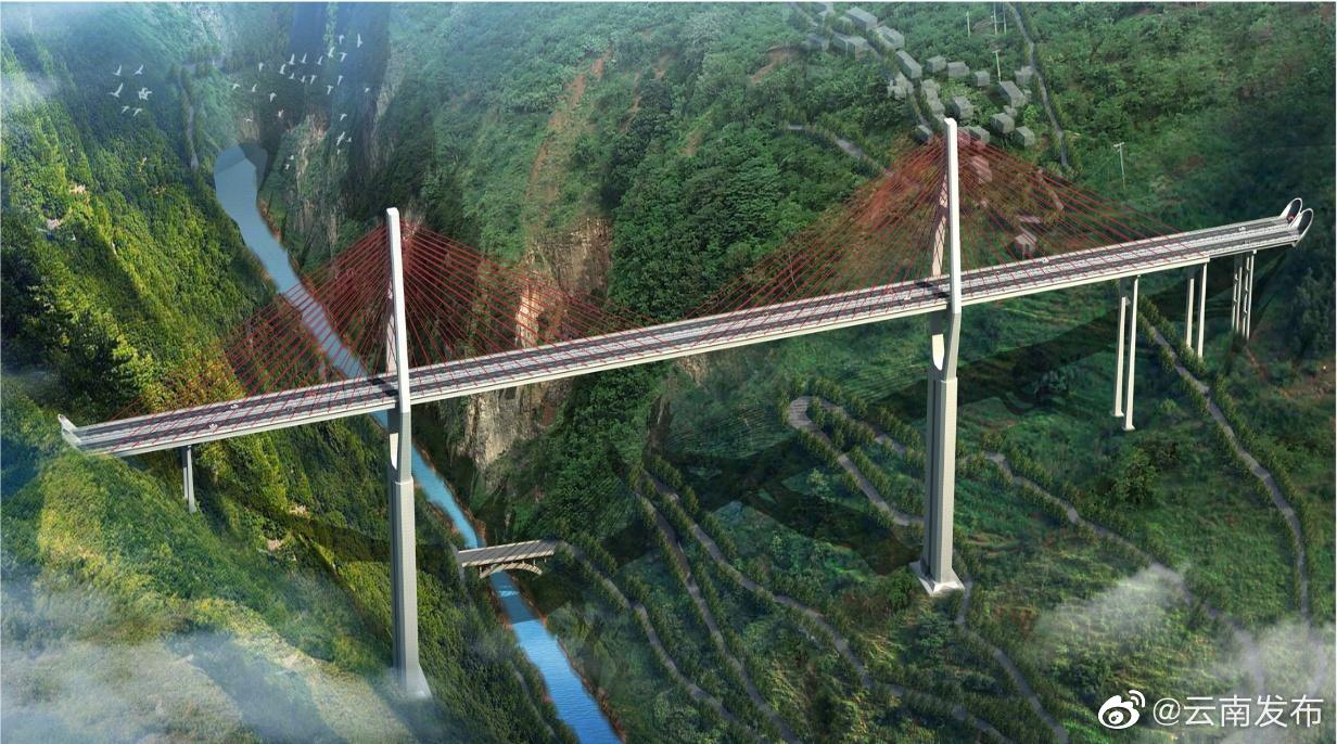 鲁巧高速牛栏江特大桥3号主塔桩基完成浇筑