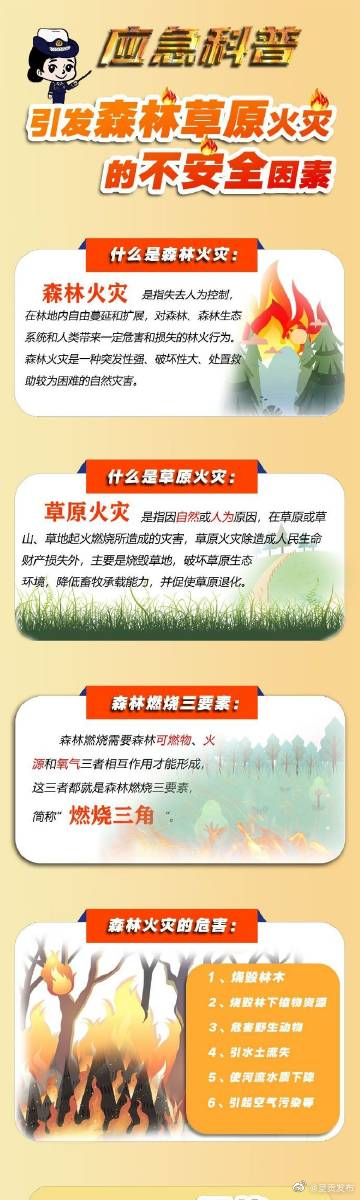 引发森林草原火灾的不安全因素